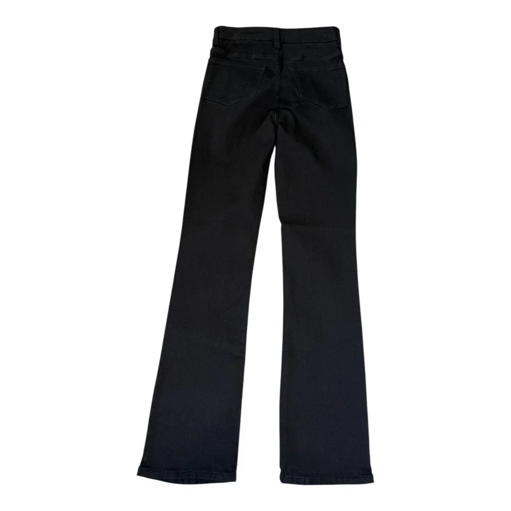 Universal Standard Black High Rise Bootcut Jeans Women's Size 4 32"‎ Inseam - Picture 2 of 8